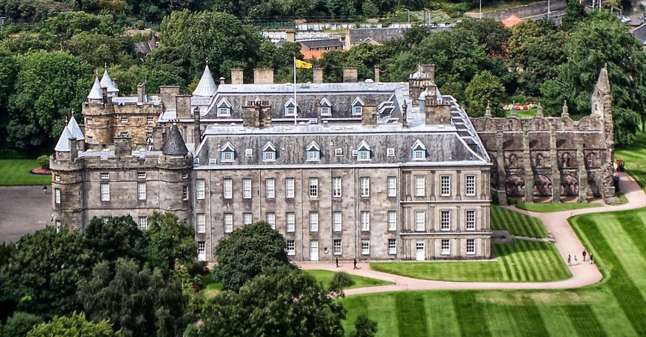 Шотландия Эдинбург дворец