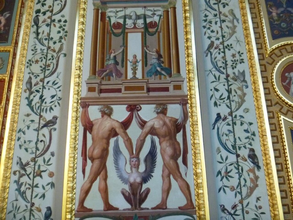 Ренессанс орнамент лоджии Рафаэля