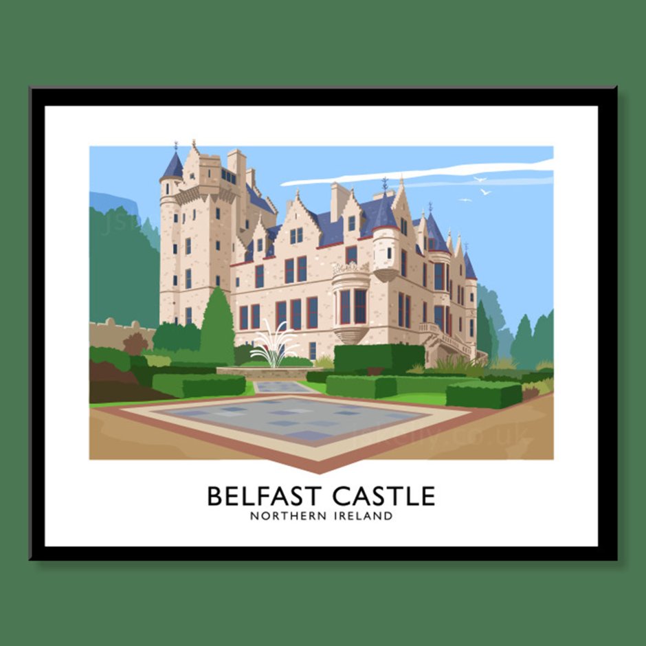 Belfast Castle Map