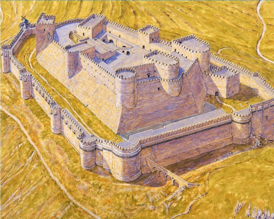 Крепость крестоносцев крак-де-Шевалье