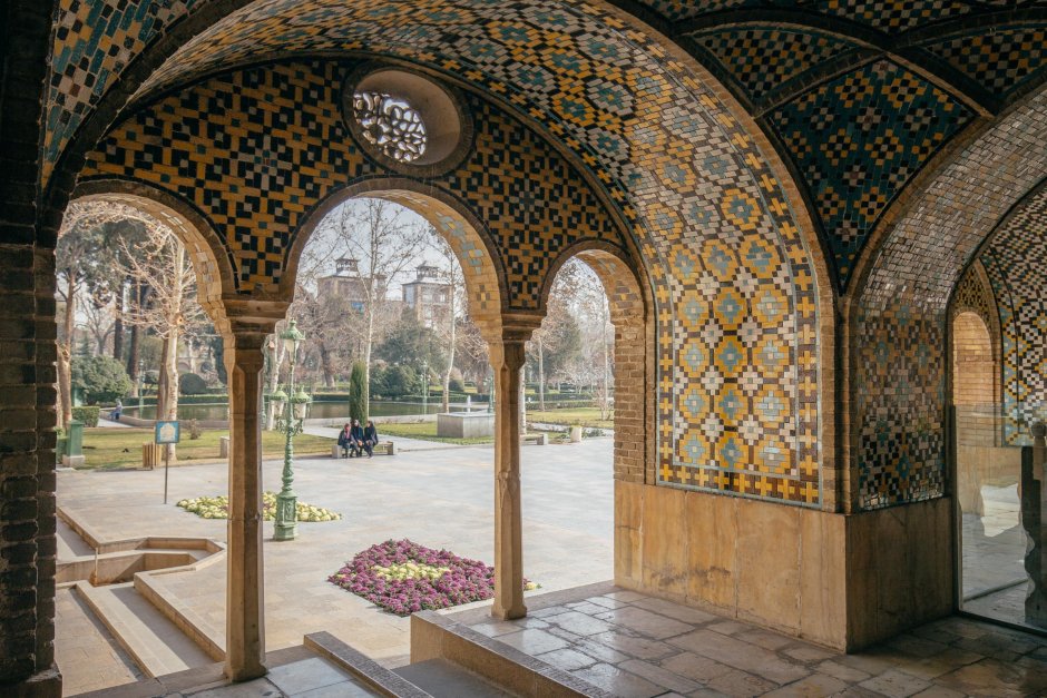 Тегеран дворец голестан