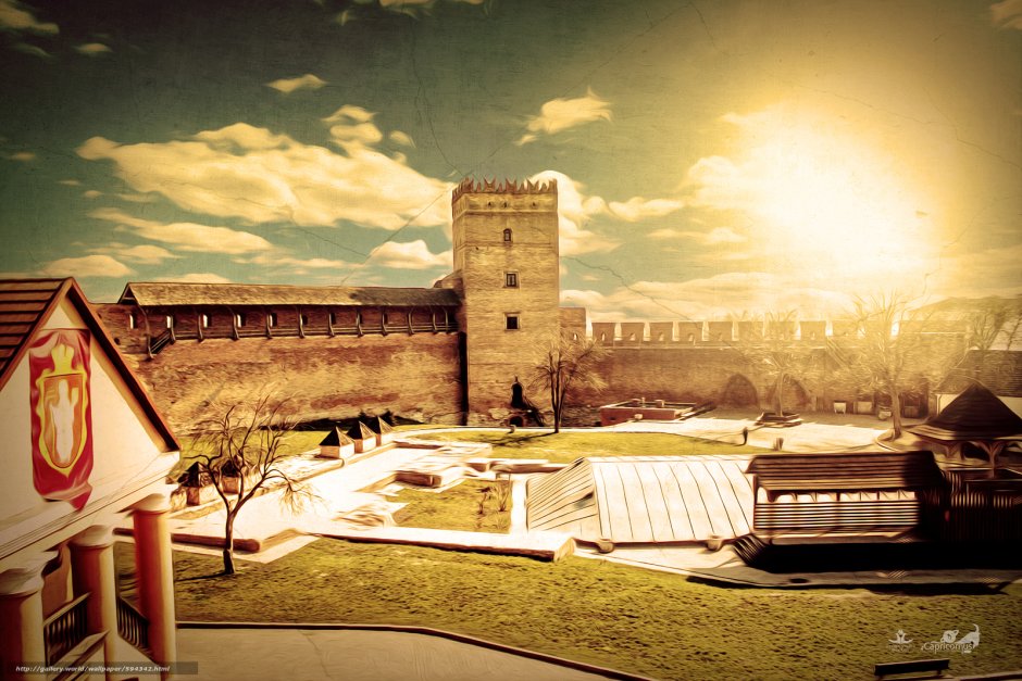 Замок Любарта в Луцке