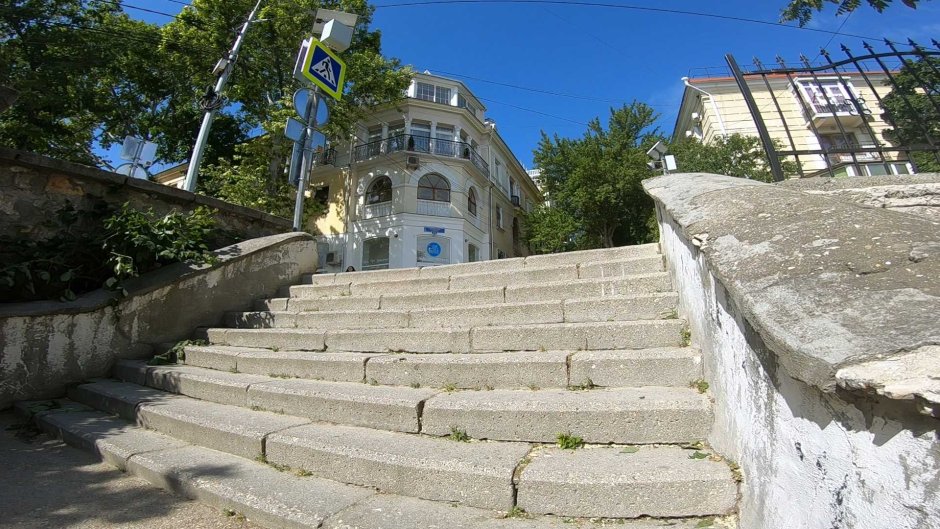 Улица Марата Севастополь лестница