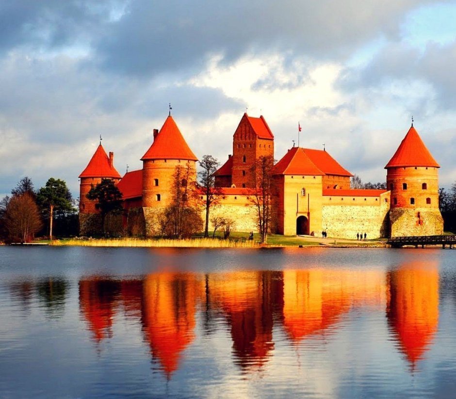 Тракайский замок Литва конфеты