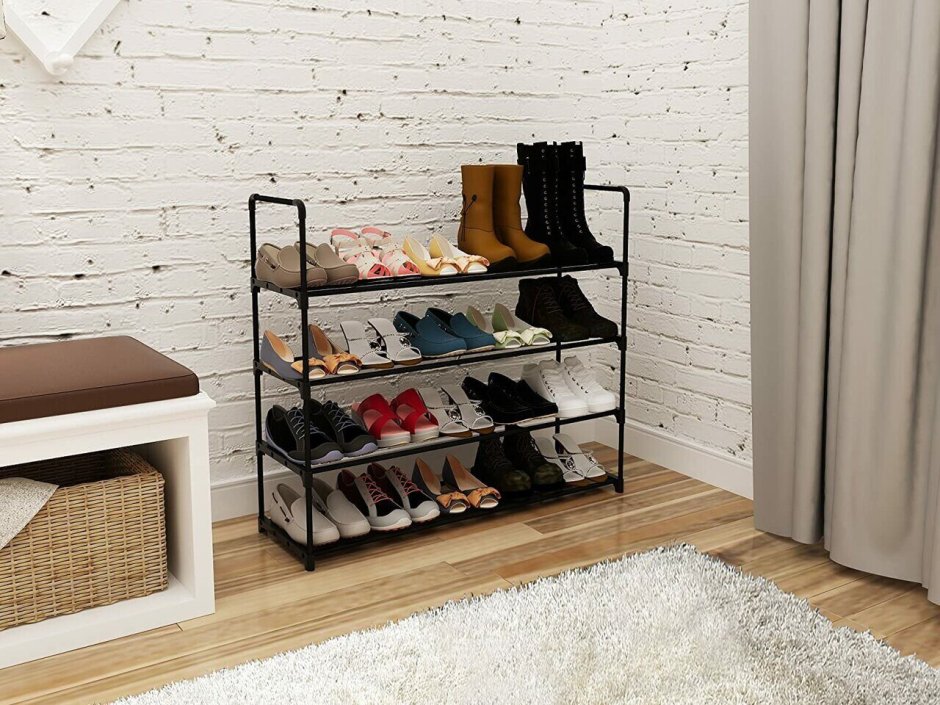 Стойка для обуви 4 Tiers Shoe Rack