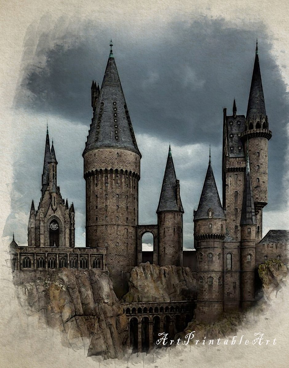 Замок Хогварти "Гарри Поттер