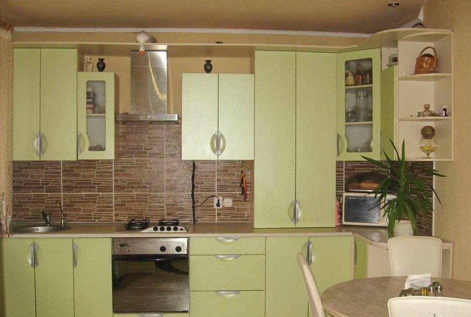 Кухня с газовым котлом планировка