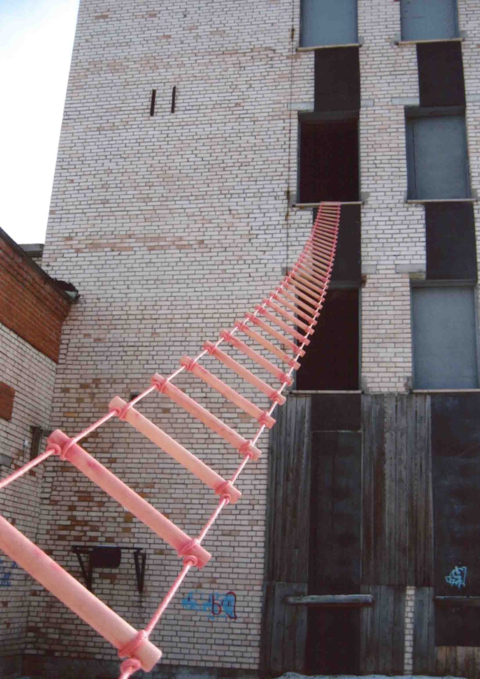 Лестница веревочная спасательная