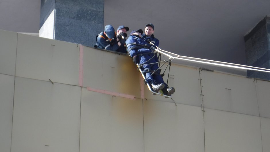 Лестница веревочная спасательная ЛВС-15