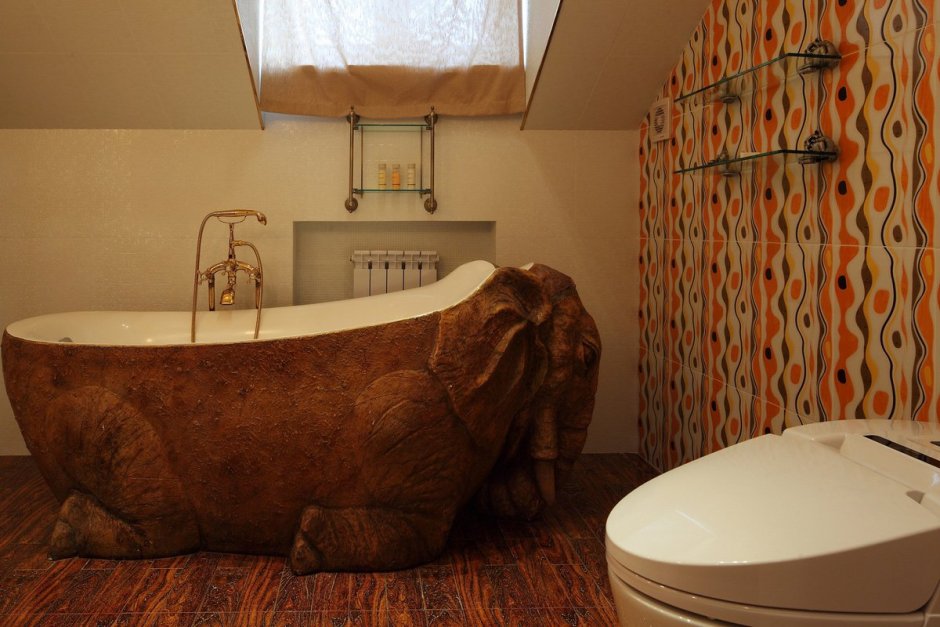 Необычные Ванные комнаты