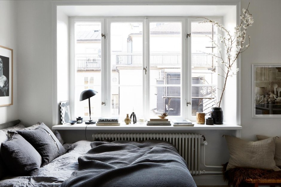 Окна в скандинавском стиле в интерьере