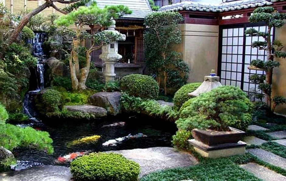 Уилтон Хаус японский сад