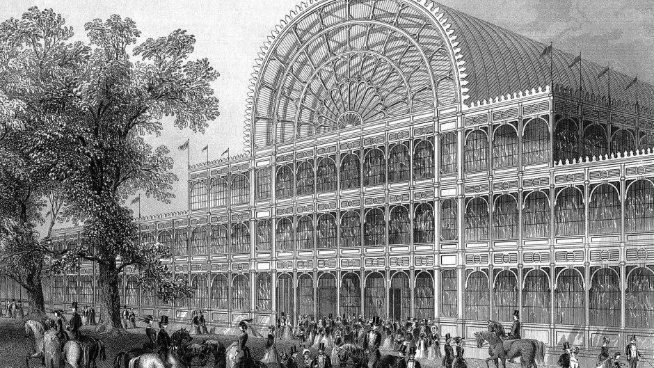«Хрустальный дворец» в Лондоне. Д Пэкстон. 1851г.