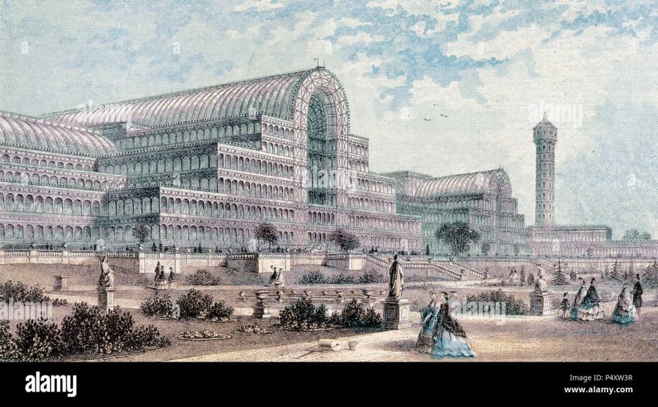 Хрустальный дворец Джозефа Пакстона 1851