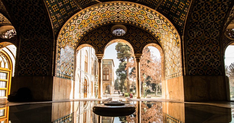 Тегеранский дворец в Голестане Ирана фото