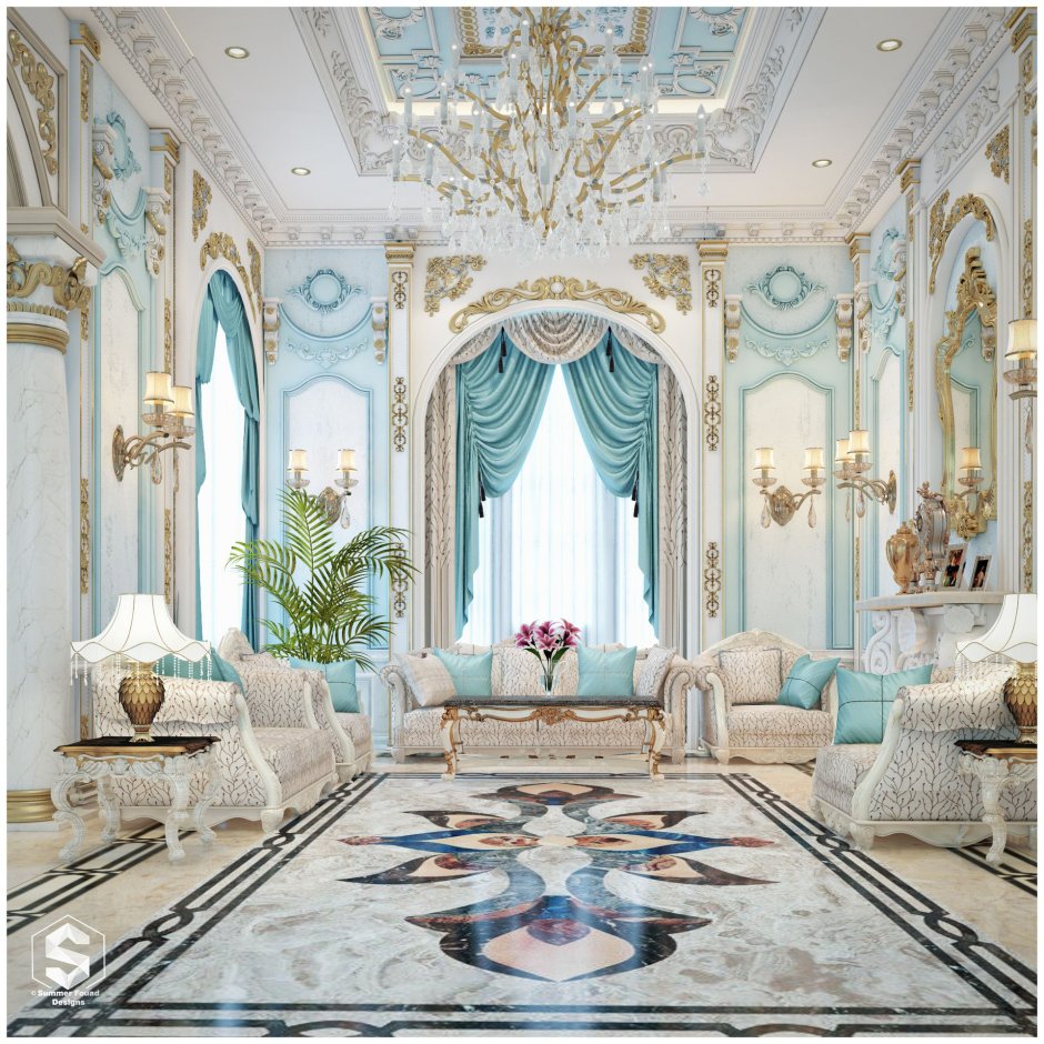 Королевская спальня Luxury Antonovich Design