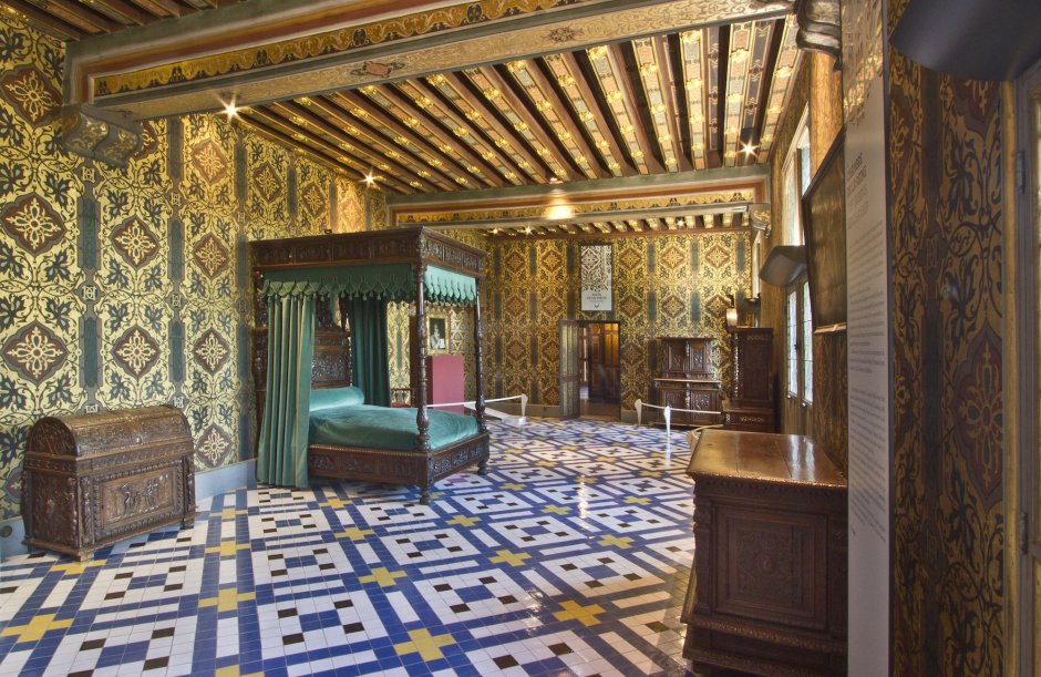 Кабинет Марии Медичи в замке Шенонсо