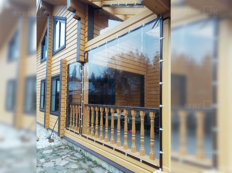 Окантовка на гибкие окна из ПВХ
