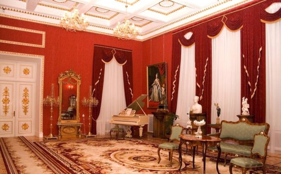 Паскевич дворец в Гомеле интерьер