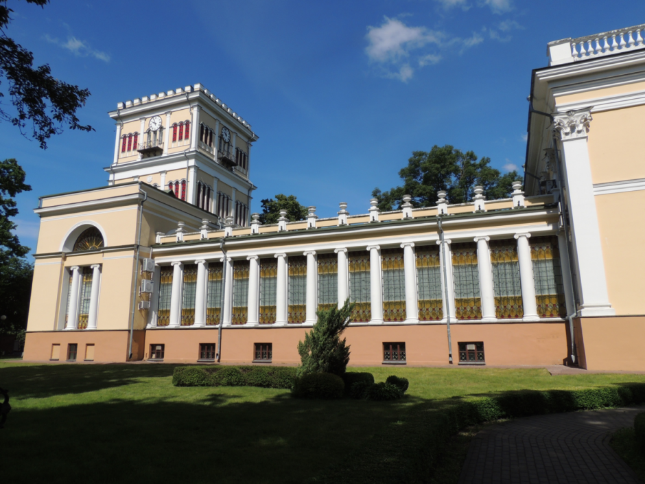 Гомельский дворцово-парковый ансамбль вид сверху