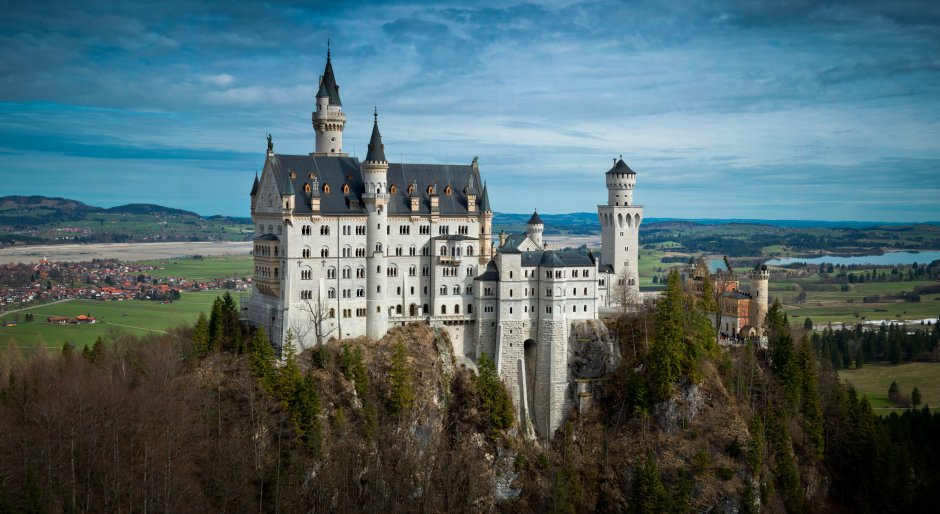Знаменитый замок в германии