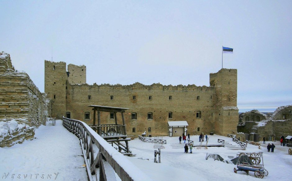 Крепость Раквере на севере Эстонии