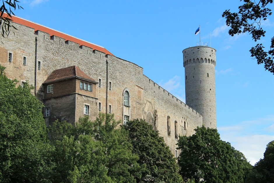 Таллин крепостные башни