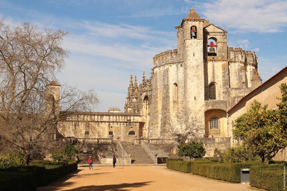 Португалия Томар монастырь ордена
