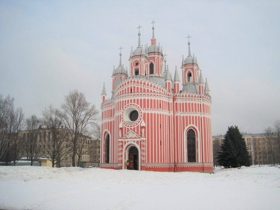 Чесменская Церковь в Санкт-Петербурге план