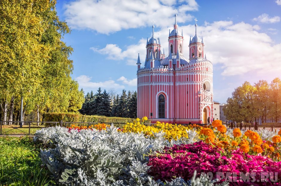 Чесменский дворец лестница