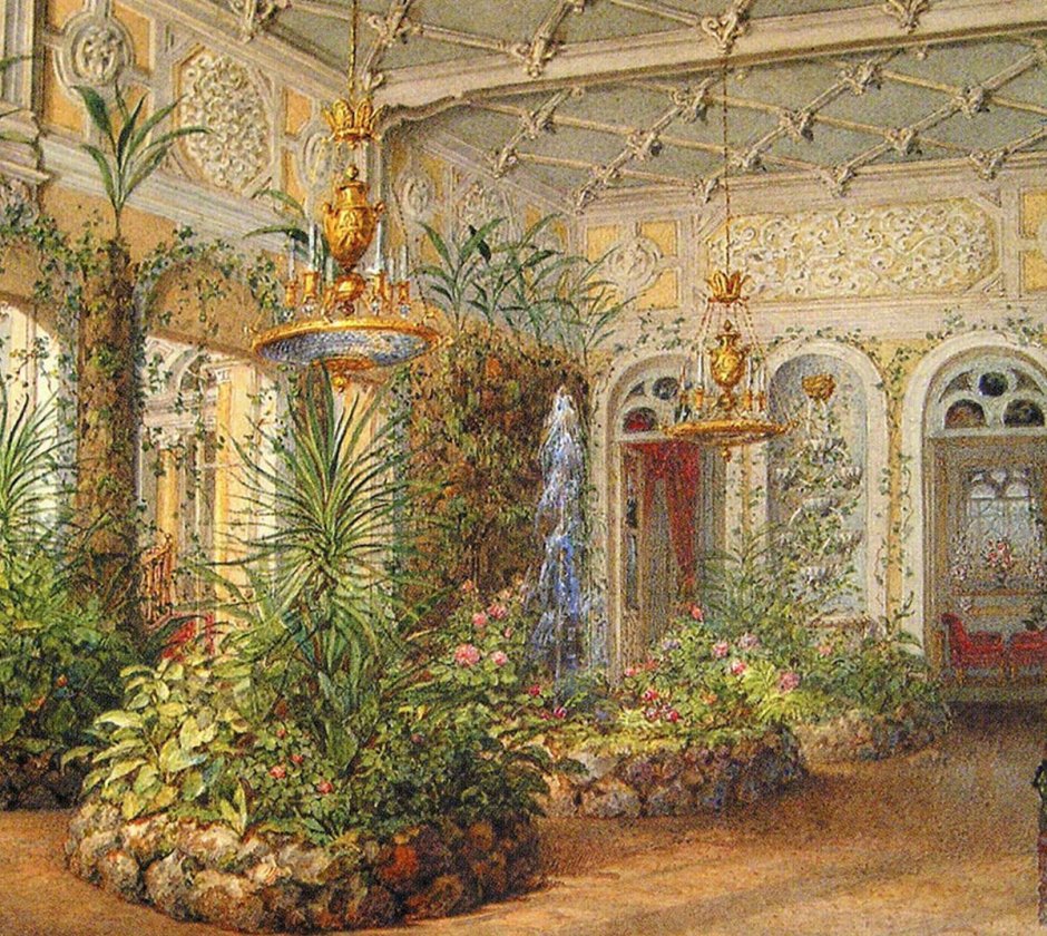 Зимний сад Юсуповского дворца