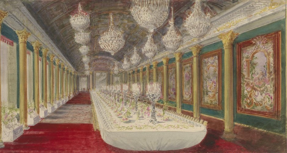 Версальский дворец бальный зал