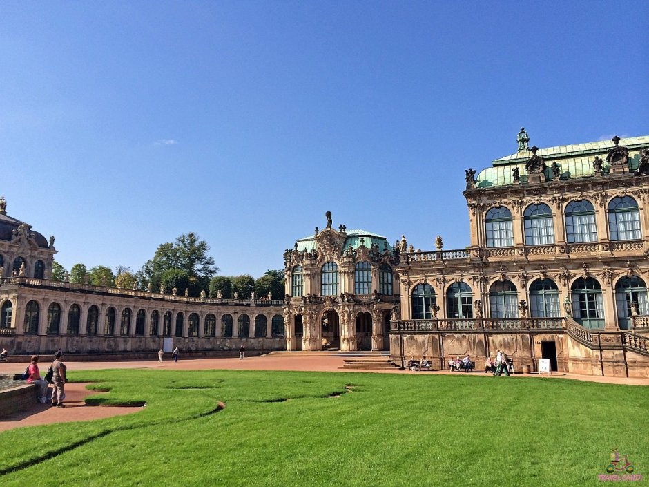Дворец Цвингер в Дрездене