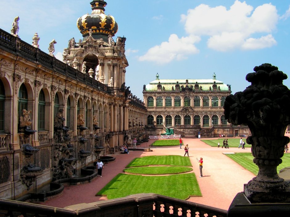 Zwinger в Дрездене