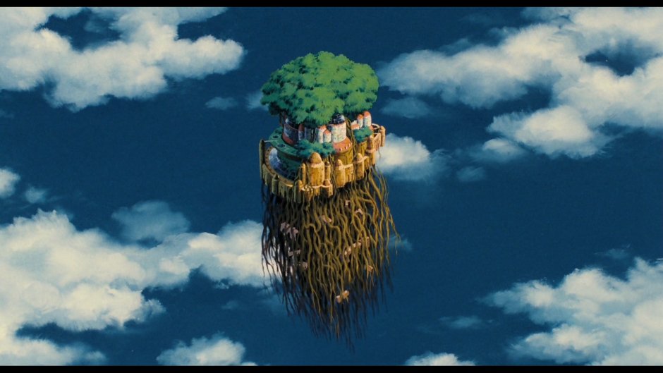 Хаяо Миядзаки летающий замок Лапута