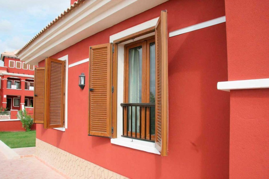 Откидные ставни VEKA
