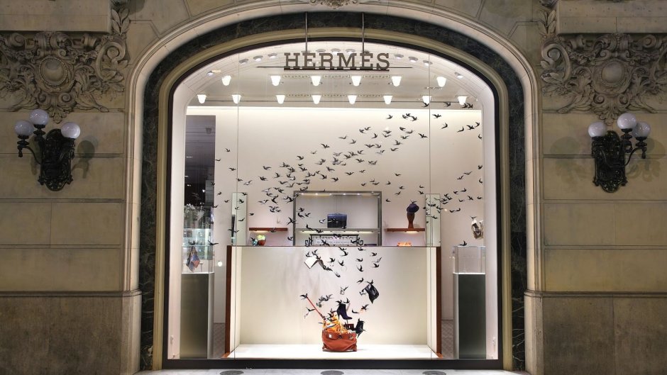 Витрины Hermes 2021