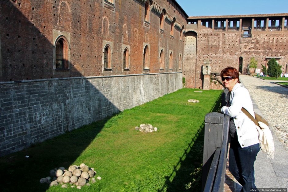Милан крепость Сфорцеско