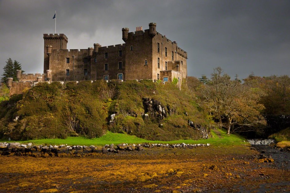 Замок Данвеган Шотландия