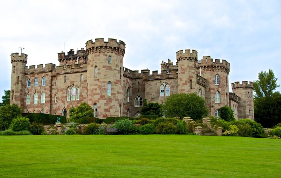 Замок Скибо Шотландия внутри