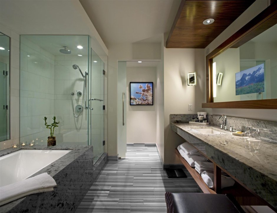 Ванная комната в стиле отеля