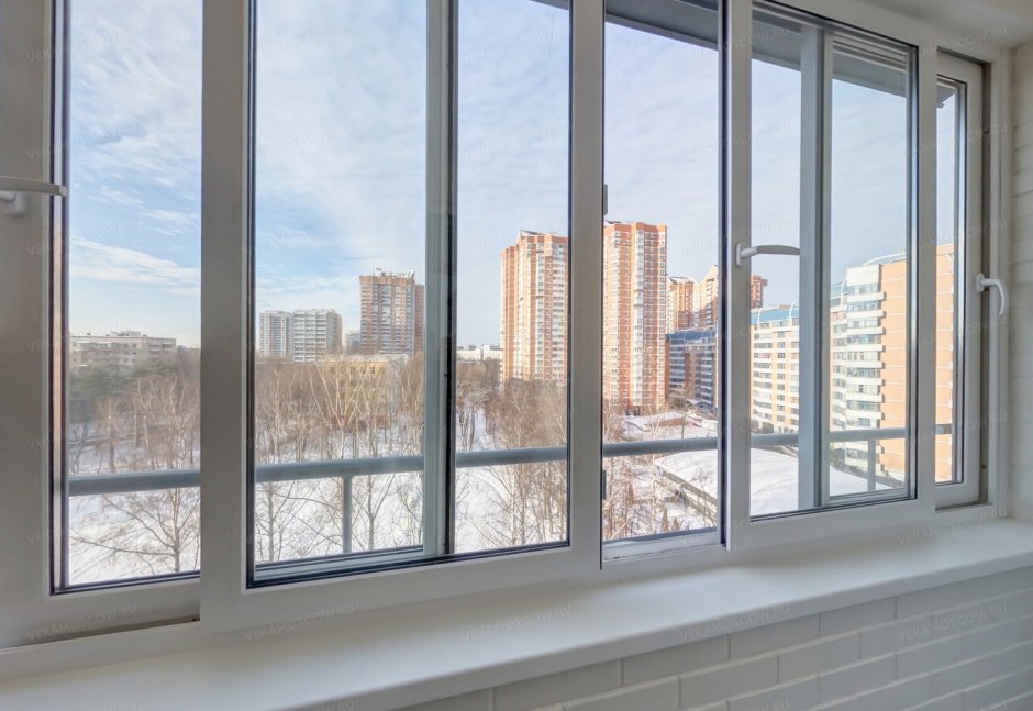 Остекление ПВХ VEKA балкон