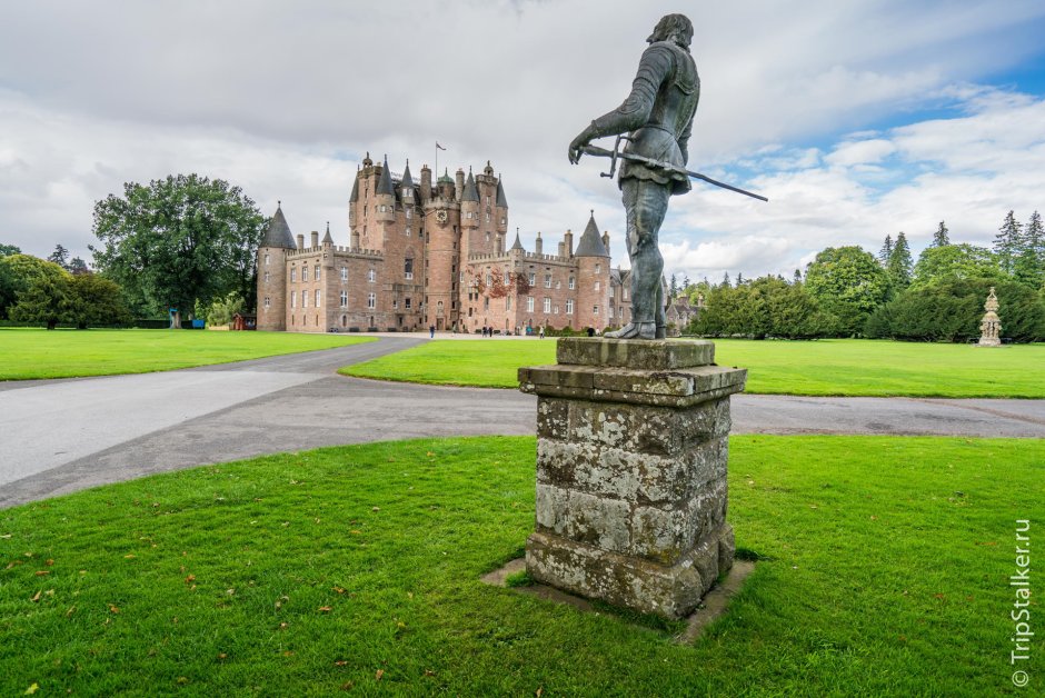 Глэмис замок привидения в Шотландии