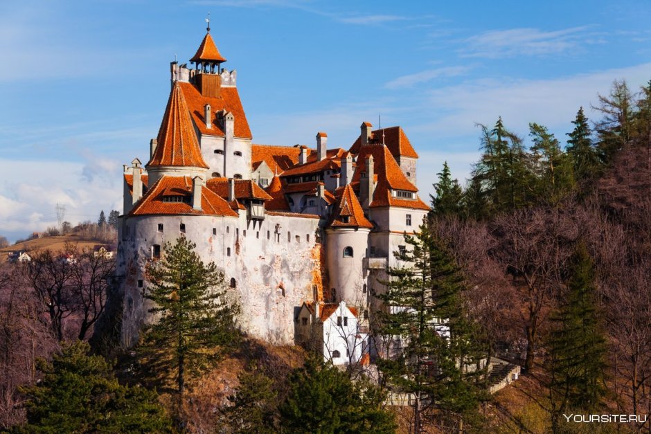 Замок Бран Влада Цепеша в Румынии