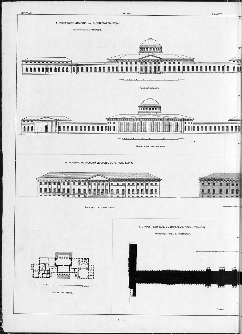 Таврический дворец (1783 - 1789)