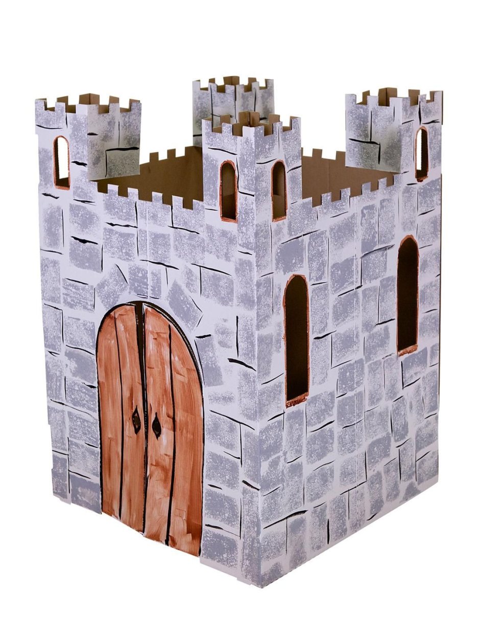 Детский картонный замок
