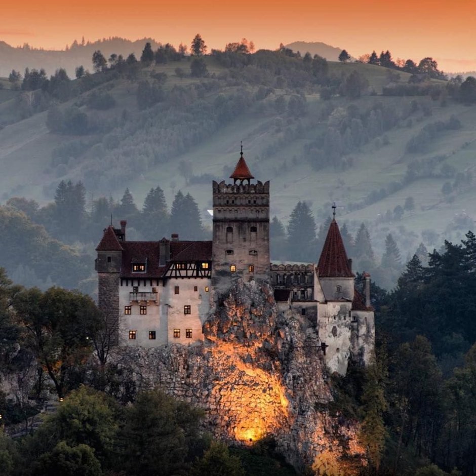 Карпаты замок Дракулы