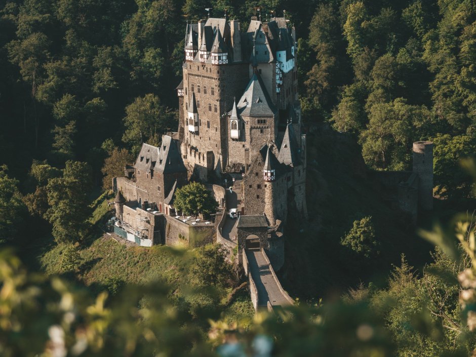 Средневековый замок Эльц, в Виршеме, Германия