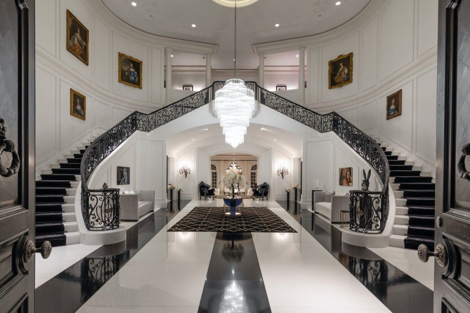 The Manor дом в Лос Анджелесе внутри
