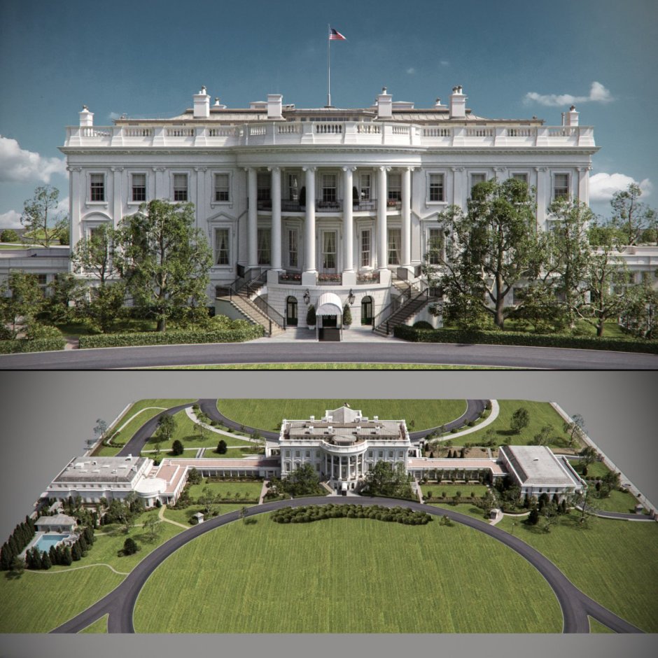 White House Gardens Washington